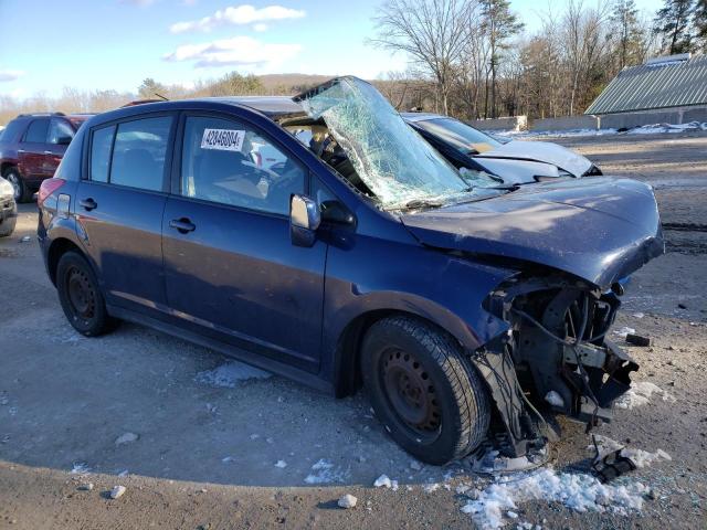 3N1BC13E67L407964 - 2007 NISSAN VERSA S BLUE photo 4