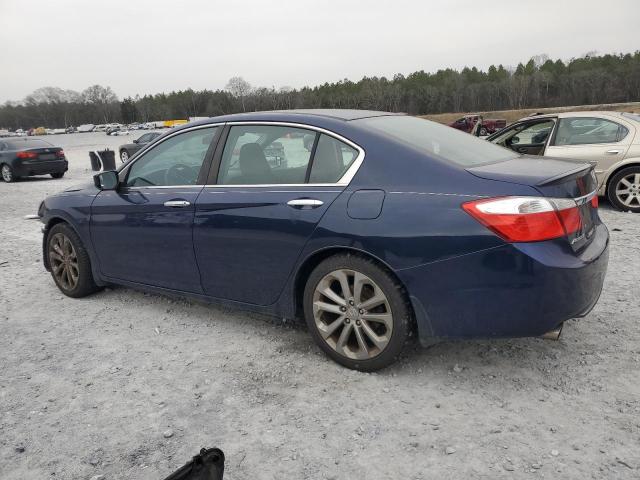 1HGCR2F54EA049349 - 2014 HONDA ACCORD SPORT BLUE photo 2