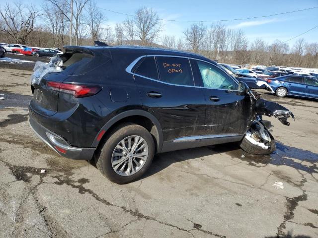 LRBAZLR45ND168040 - 2022 BUICK ENVISION PREFERRED BLACK photo 3