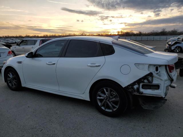 5XXGT4L36KG363603 - 2019 KIA OPTIMA LX WHITE photo 2