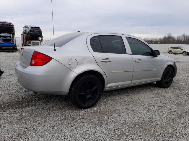 1G1AK58F987154190 - 2008 CHEVROLET COBALT LS SILVER photo 3