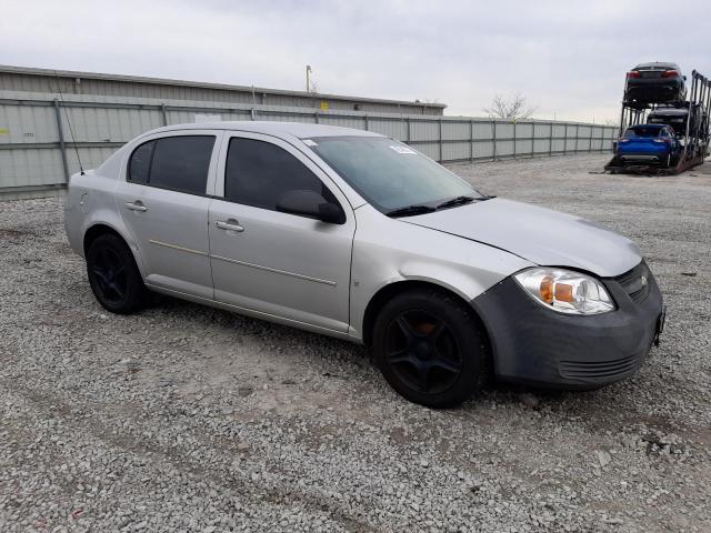 1G1AK58F987154190 - 2008 CHEVROLET COBALT LS SILVER photo 4