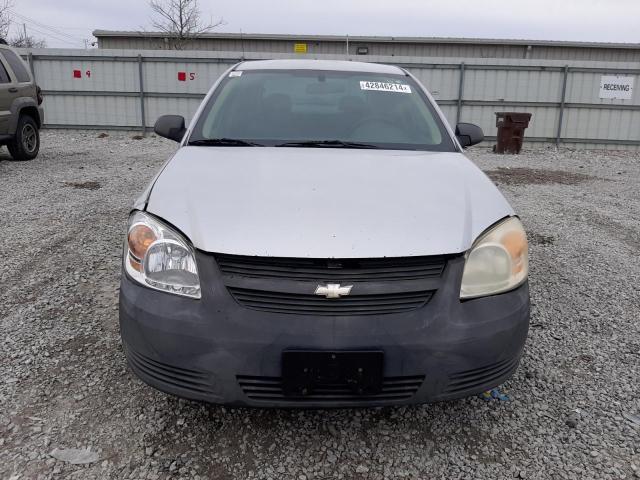 1G1AK58F987154190 - 2008 CHEVROLET COBALT LS SILVER photo 5