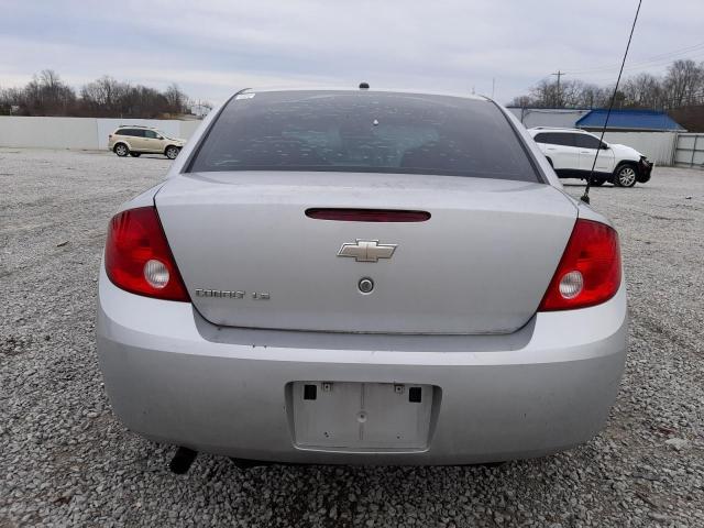 1G1AK58F987154190 - 2008 CHEVROLET COBALT LS SILVER photo 6