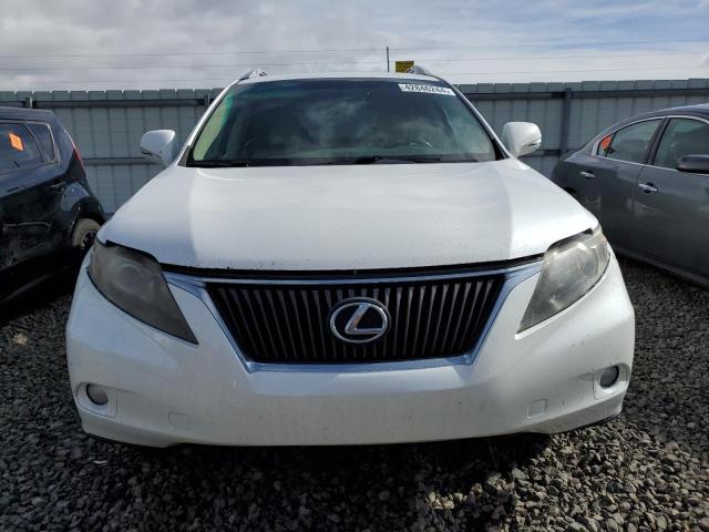 2T2BK1BA8AC010017 - 2010 LEXUS RX 350 WHITE photo 5