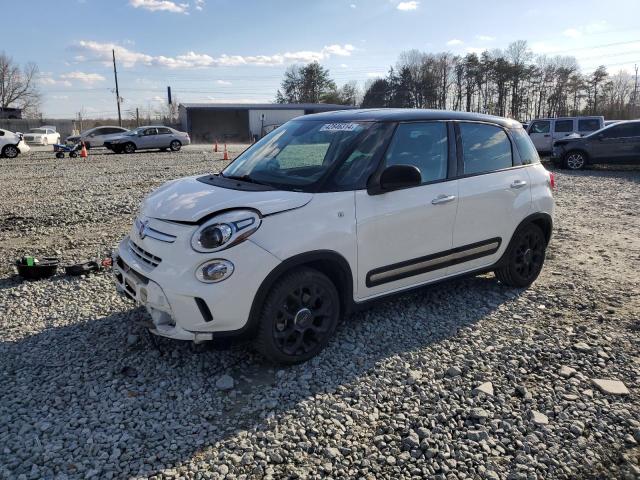 ZFBCFADHXHZ040081 - 2017 FIAT 500L TREKKING WHITE photo 1