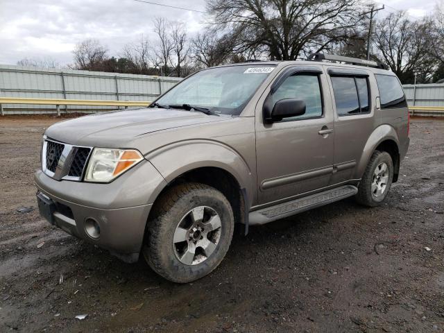 5N1AR18W85C728871 - 2005 NISSAN PATHFINDER LE თაფლისფერი ფოტო 1