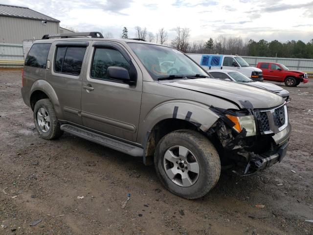 5N1AR18W85C728871 - 2005 NISSAN PATHFINDER LE თაფლისფერი ფოტო 4