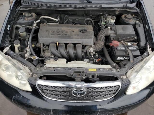 1NXBR30E85Z410813 - 2005 TOYOTA COROLLA CE BLACK photo 11