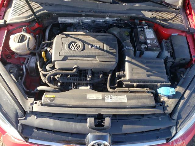 3VW217AUXFM025491 - 2015 VOLKSWAGEN GOLF RED photo 11