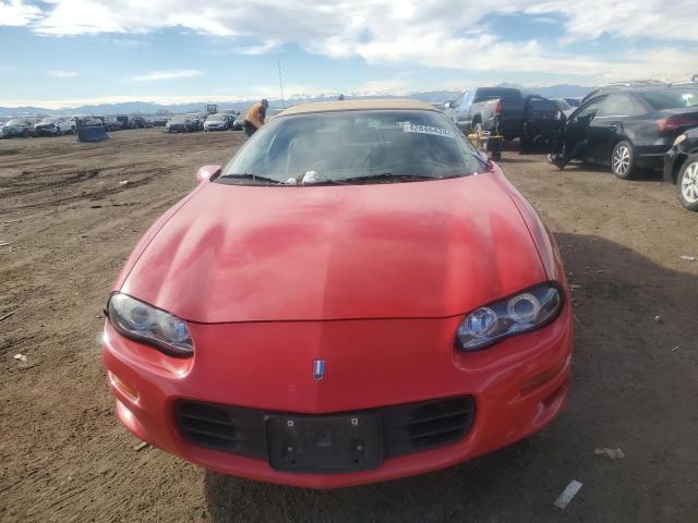 2G1FP32K112135356 - 2001 CHEVROLET CAMARO RED photo 5