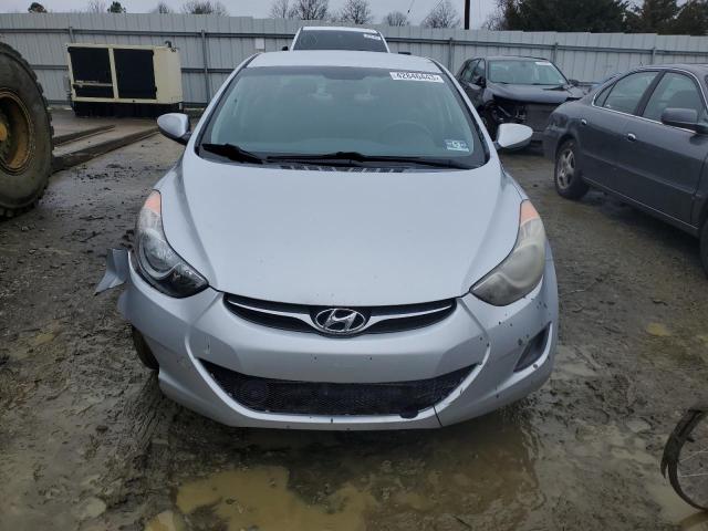 5NPDH4AE8BH005030 - 2011 HYUNDAI ELANTRA GLS SILVER photo 5