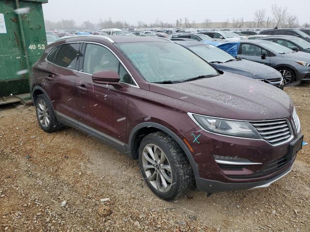 5LMCJ2D98HUL62136 - 2017 LINCOLN MKC SELECT 勃艮第红 照片 4