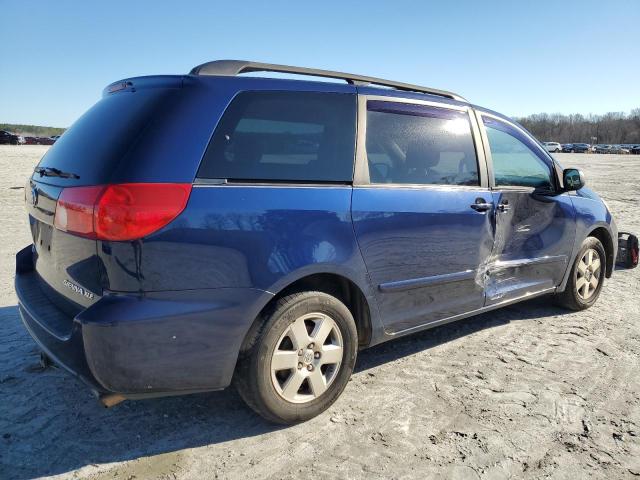 5TDZK22C47S099045 - 2007 TOYOTA SIENNA XLE BLUE photo 3