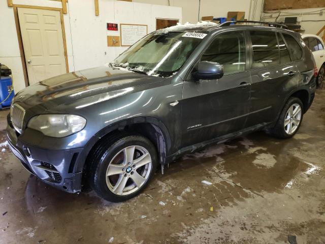 5UXZW0C51BL660609 - 2011 BMW X5 XDRIVE35D GRAY photo 1