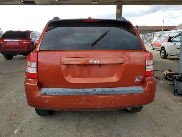 1J8FT47W78D520891 - 2008 JEEP COMPASS SPORT ORANGE photo 6