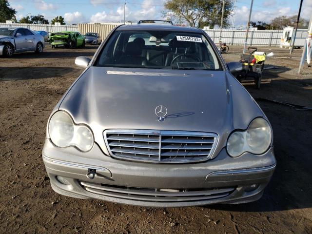 WDBRF56H37F852669 - 2007 MERCEDES-BENZ C 350 BEIGE photo 5