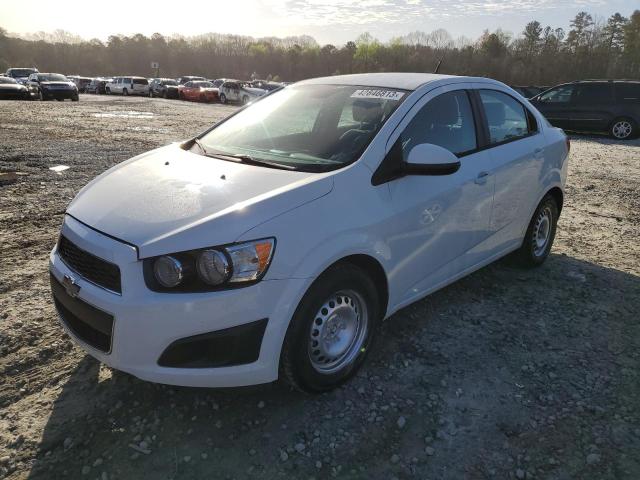 1G1JB5SH5D4141913 - 2013 CHEVROLET SONIC LS 白色 照片 1