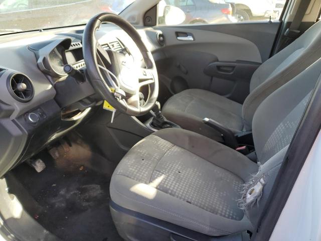 1G1JB5SH5D4141913 - 2013 CHEVROLET SONIC LS 白色 照片 7