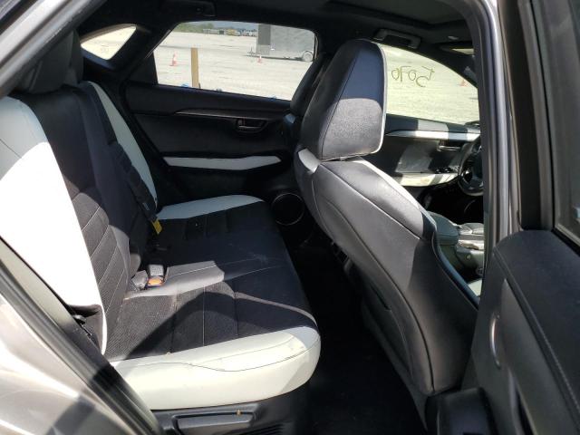 JTJSARBZXM2200719 - 2021 LEXUS NX 300 BASE ვერცხლისფერი ფოტო 10