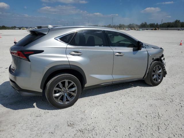 JTJSARBZXM2200719 - 2021 LEXUS NX 300 BASE ვერცხლისფერი ფოტო 3
