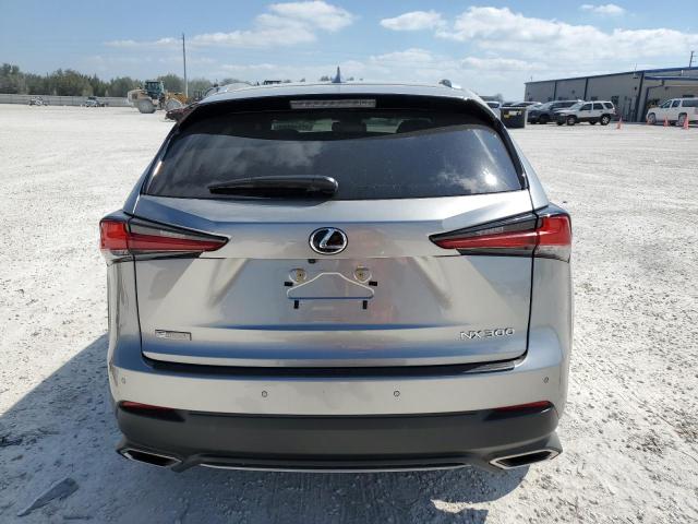 JTJSARBZXM2200719 - 2021 LEXUS NX 300 BASE ვერცხლისფერი ფოტო 6