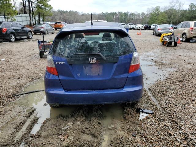 JHMGE88669S000057 - 2009 HONDA FIT SPORT BLUE photo 6