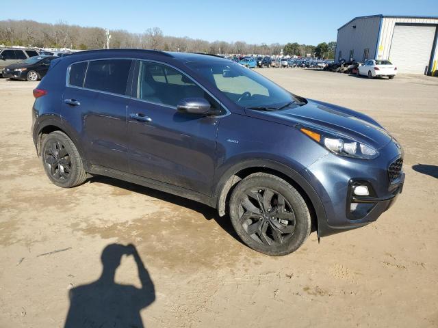 KNDP6CAC2L7663072 - 2020 KIA SPORTAGE S BLUE photo 4