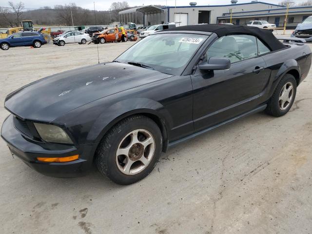1ZVFT84N555187247 - 2005 FORD MUSTANG BLACK photo 1