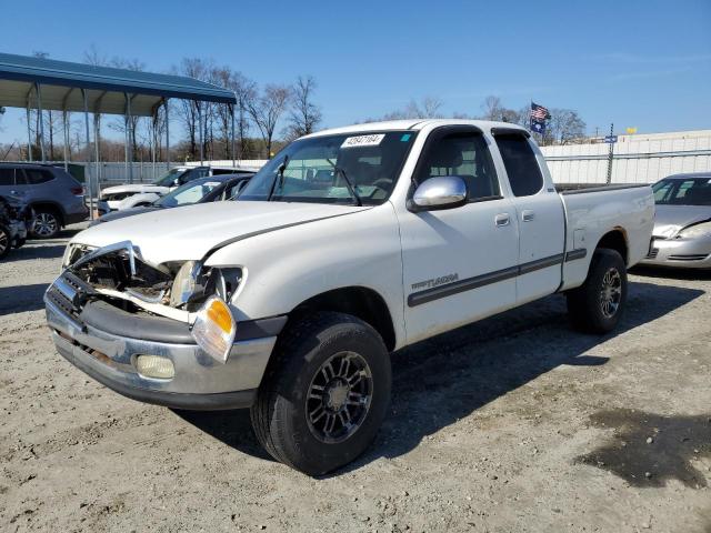 5TBBT44102S318915 - 2002 TOYOTA TUNDRA ACCESS CAB WHITE photo 1