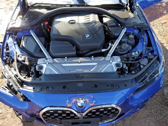 WBA73AP07PCL66321 - 2023 BMW 430XI BLUE photo 11