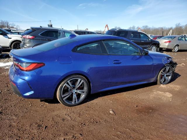 WBA73AP07PCL66321 - 2023 BMW 430XI BLUE photo 3