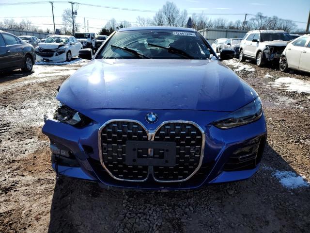 WBA73AP07PCL66321 - 2023 BMW 430XI BLUE photo 5