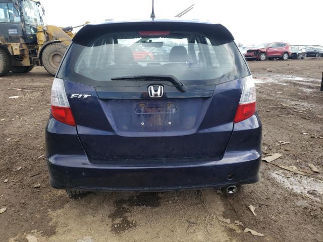 JHMGE884X9S052743 - 2009 HONDA FIT SPORT PURPLE photo 6