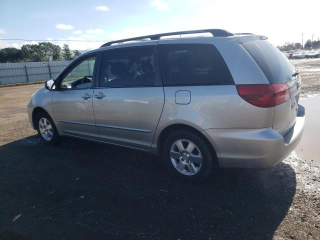 5TDZA23C85S221341 - 2005 TOYOTA SIENNA CE SILVER photo 2