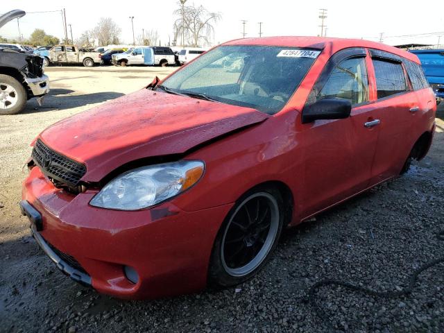 2T1KR32E55C551241 - 2005 TOYOTA COROLLA MA XR RED photo 1