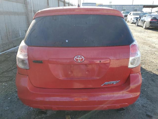 2T1KR32E55C551241 - 2005 TOYOTA COROLLA MA XR RED photo 6