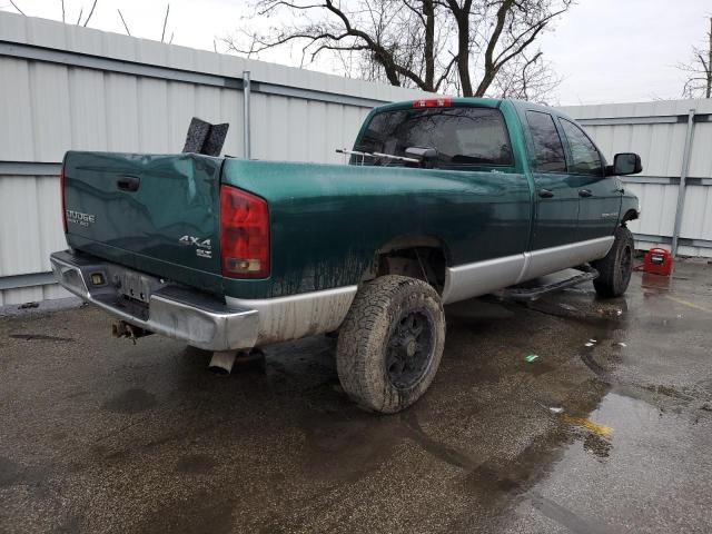 3D7KU28C53G829871 - 2003 DODGE RAM 2500 ST GREEN photo 3