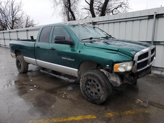 3D7KU28C53G829871 - 2003 DODGE RAM 2500 ST GREEN photo 4