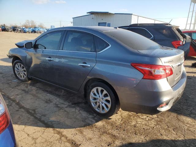 3N1AB7AP7KY366780 - 2019 NISSAN SENTRA S GRAY photo 2