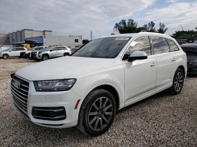 WA1AAAF76KD047406 - 2019 AUDI Q7 PREMIUM WHITE photo 1