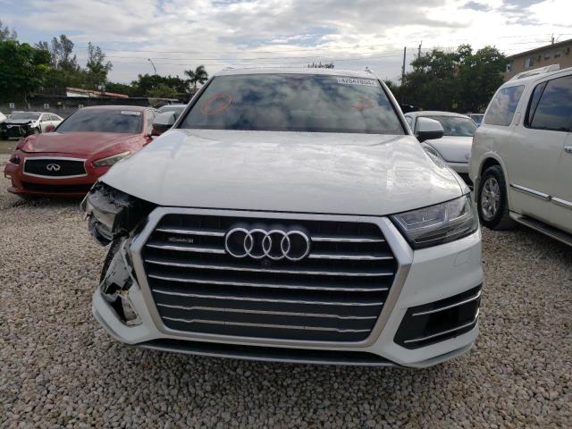 WA1AAAF76KD047406 - 2019 AUDI Q7 PREMIUM WHITE photo 5