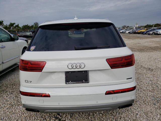 WA1AAAF76KD047406 - 2019 AUDI Q7 PREMIUM WHITE photo 6