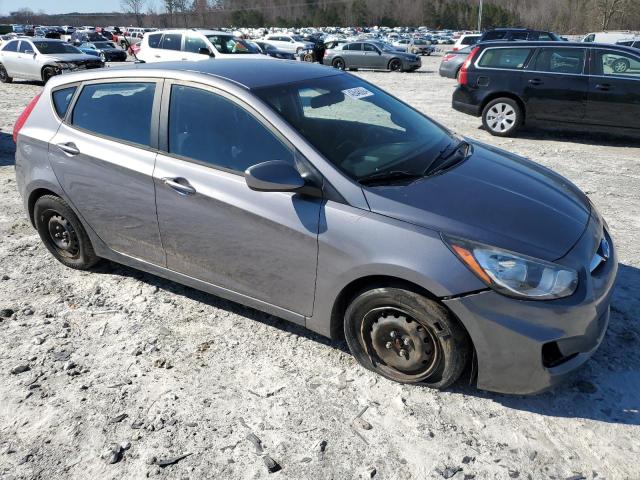 KMHCT5AE2EU174644 - 2014 HYUNDAI ACCENT GLS GRAY photo 4