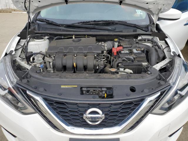 3N1AB7AP5KY318646 - 2019 NISSAN SENTRA S WHITE photo 11