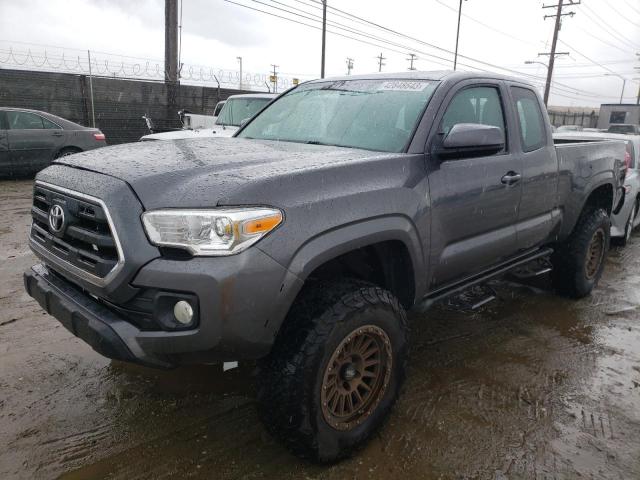 5TFSX5EN6HX053438 - 2017 TOYOTA TACOMA ACCESS CAB ნაცრისფერი ფოტო 1