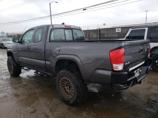 5TFSX5EN6HX053438 - 2017 TOYOTA TACOMA ACCESS CAB GRAY photo 2