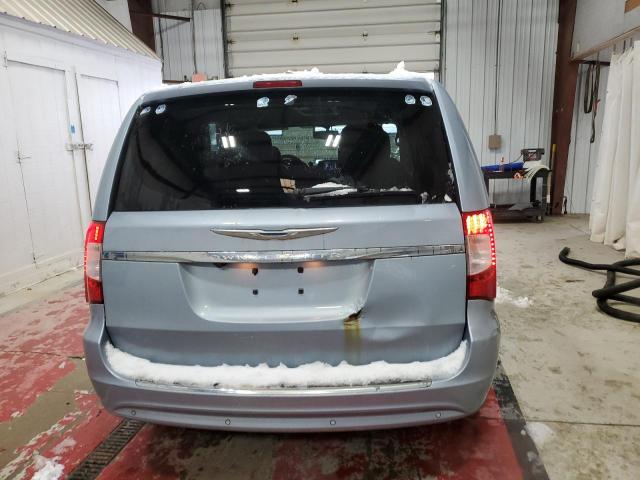 2C4RC1CG1DR623068 - 2013 CHRYSLER TOWN & COU TOURING L BLUE photo 6
