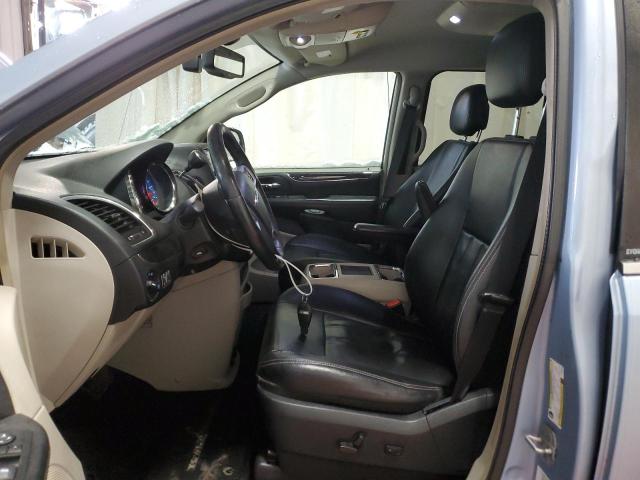 2C4RC1CG1DR623068 - 2013 CHRYSLER TOWN & COU TOURING L BLUE photo 7