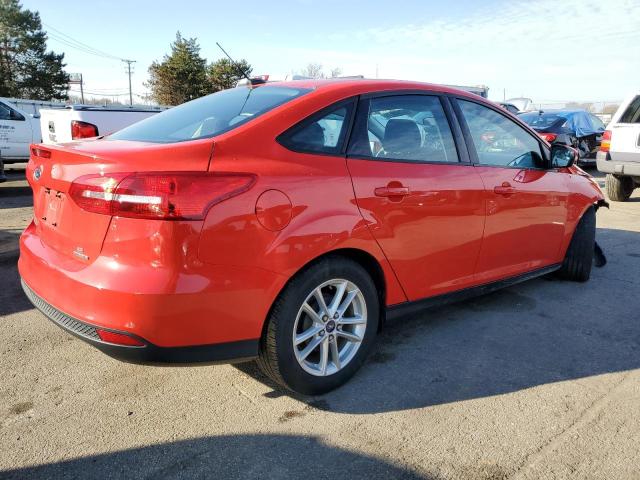 1FADP3F20GL251560 - 2016 FORD FOCUS SE RED photo 3